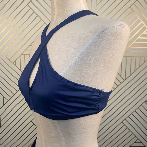 Solid‎ & Striped The Marissa Two-Piece Bikini Blue - Picture 6 of 10